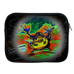 Abstract Transparent Background Apple Ipad 2/3/4 Zipper Cases