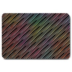 Pattern Abstract Desktop Fabric Large Doormat 