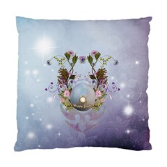 Easter Egg With Flowers Standard Cushion Case (one Side)