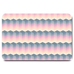 Seamless Pattern Background Block Large Doormat 