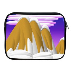 Europa Positive Thinking Mountain Apple Ipad 2/3/4 Zipper Cases