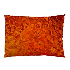 Low Poly Polygons Triangles Pillow Case