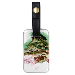 Osaka Castle Nagoya Castle Kumamoto Castle Luggage Tag (one Side)