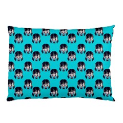 Forest Girl Bight Baby Blue Patttern Pillow Case