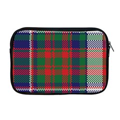 British Tartan Check Plaid Seamless Pattern Apple Macbook Pro 17  Zipper Case