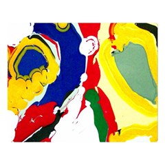 Africa As It Is 1 2 Double Sided Flano Blanket (large) 