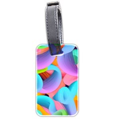 3d Color Swings Luggage Tag (two Sides)
