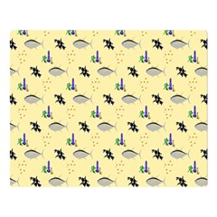 Bluefishes Double Sided Flano Blanket (large) 