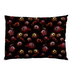 Zombie Eyes Pattern Pillow Case (two Sides)