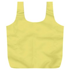 True Lemon Yellow Color Full Print Recycle Bag (xxxl)