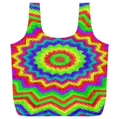 Masaic Colorflower Full Print Recycle Bag (xxxl)
