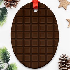 Chocolate Ornament (oval)