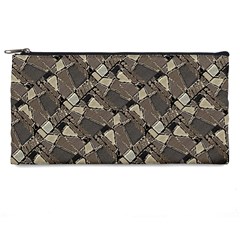 Browns Geometric Abstract Design Pencil Case