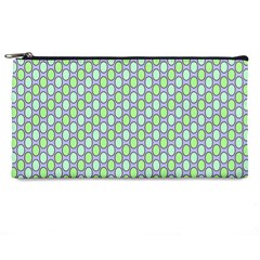 Soft Pattern Aqua Pencil Case