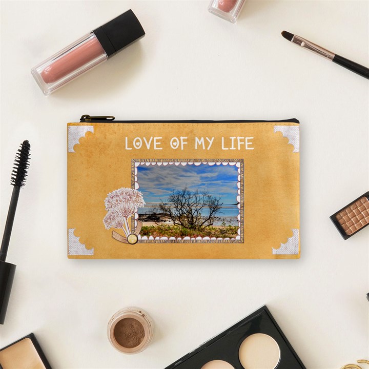 Timeflies_cosmeticbag Cosmetic Bag (Small)