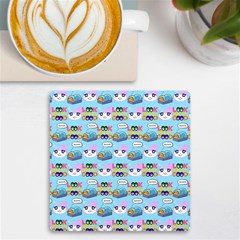 Look Cat Uv Print Square Tile Coaster 