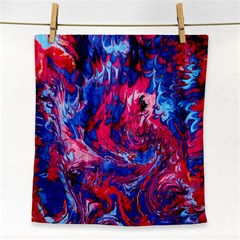 Painted Feathers Face Towel