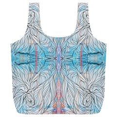Blue Repeats I Full Print Recycle Bag (xxxl)