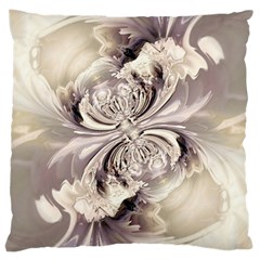 Fractal Feathers Large Cushion Case (one Side)