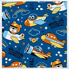 Seamless-pattern-with-nice-planes-cartoon Canvas 20  X 20 
