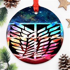 Attack On Titan Shingeki Galaxy Ornament (round)