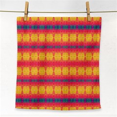 Tranquil Peaches Face Towel