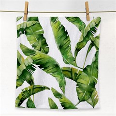 Sheets Tropical Plant Palm Summer Exotic Face Towel