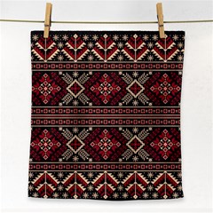 Ukrainian-folk-seamless-pattern-ornament Face Towel