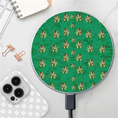 Water Lilies In The Soft Clear Warm Tropical Sea Wireless Charger