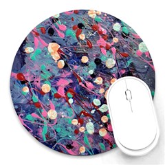 Splodge Round Mousepads