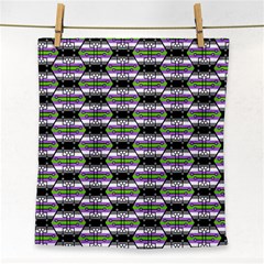 Hackers Town Void Mantis Hexagon Agender Nine 9 Stripe Pride Flag Face Towel