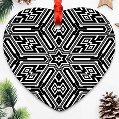 Grid Ornament (heart)