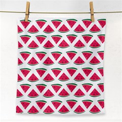 Illustration Watermelon Fruit Food Melon Face Towel