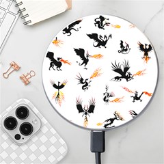 Phoenix Dragon Fire Bird Wireless Charger