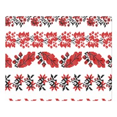 Vectors Ukraine Scheme Pattern Kit Double Sided Flano Blanket (large) 