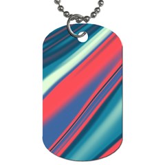 Illustration Background Abstract Pattern Texture Dog Tag (one Side)