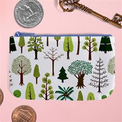 Chrismas Tree Greeen  Large Coin Purse