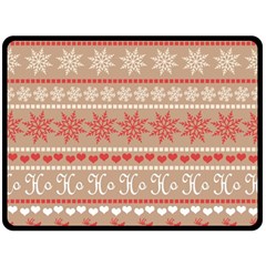 Christmas-pattern-background Fleece Blanket (large) 