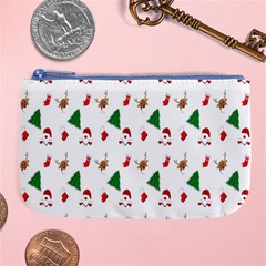 Christmas-santaclaus Large Coin Purse