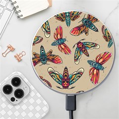 Tattoos Colorful Seamless Pattern Wireless Charger