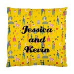 Personalized Couple Lover Name Standard Cushion Case (Two Sides) Front