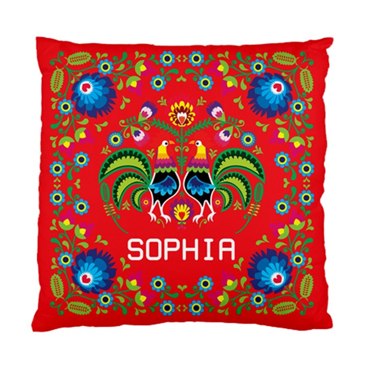 Personalized Spring Time Name Standard Cushion Case (One Side)