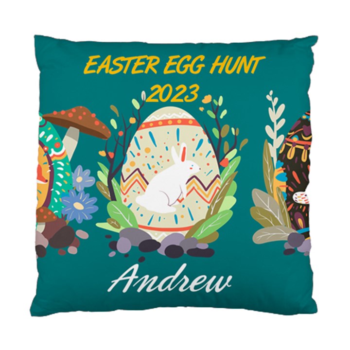 Personalized Easter Hunt Egg Name Standard Cushion Case (One Side)