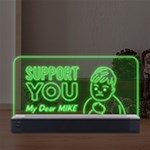 Support Baby Meme LED Acrylic Message Display Front