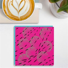 Background Pattern Texture Design Uv Print Square Tile Coaster 