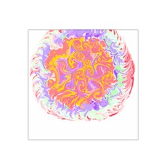 Abstract T- Shirt Circle Beauty In Abstract T- Shirt Satin Bandana Scarf 22  X 22 
