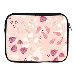 Leaves Foliage Boho Art Boho Style Pastel Nature Apple Ipad 2/3/4 Zipper Cases