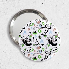 Giant Panda Bear Pattern 2 25  Handbag Mirrors