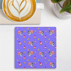 Art Pattern Design Seamless Scrapbooking Uv Print Square Tile Coaster 