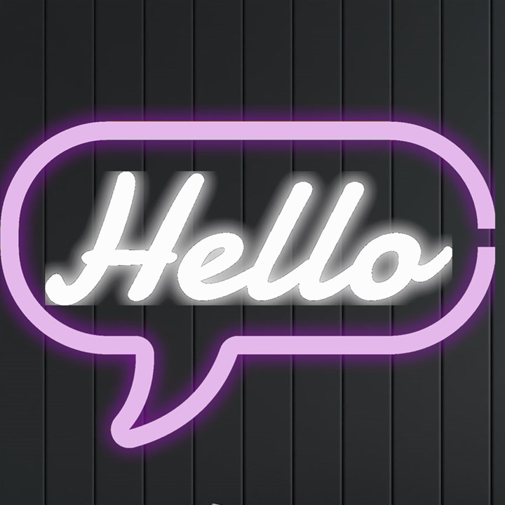 Personalized Dialog Box Name Neon Signs and Lights